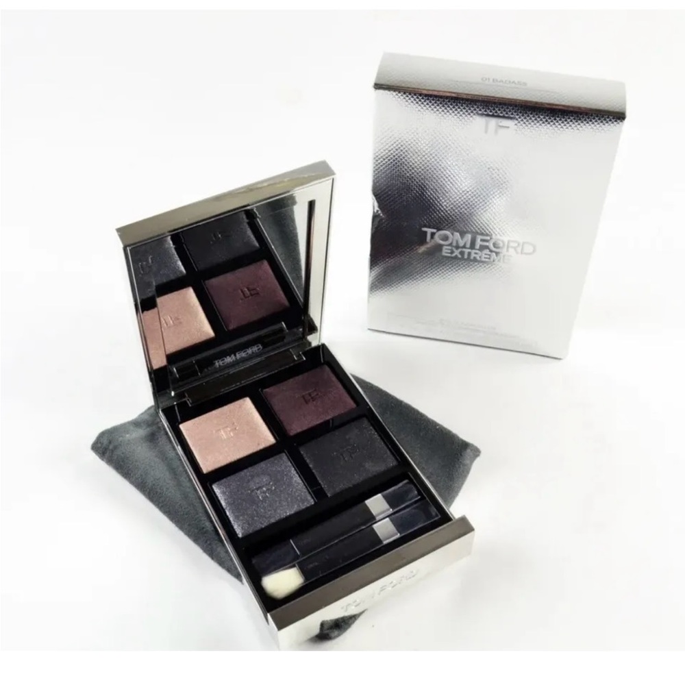 Tom Ford Extreme Eye Color Quad #01 BADASS eye shadow NEW